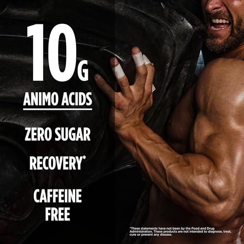 BSN Amino X Muscle Recovery & Endurance Powder, BCAAs, 10 Grams of Amino Acids, Keto Friendly, Caffeine-Free, Support Endurance, Zero Sugar, Fruit Punch, 30 servings, 15.34 Ounce (Packaging May Vary) - Image 5