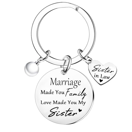 Nfyxcaz Sister In Law Gifts Unbiological Sisters Gifts Sister-In-Law Christmas