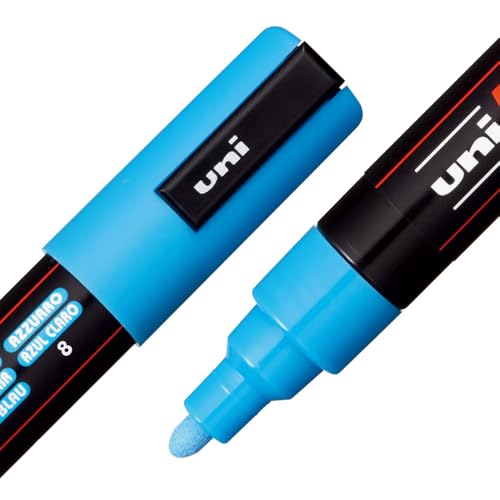 Image of POSCA 5M 1.8-2.5mm Markers (8 Colors- 8 Pcs)