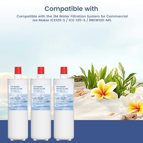 HF20-S HF20-MS HF25-S Water Filter Replacement Compatible with 3M High Flow Series Cartridge HF20-S, 5615103/HF20-MS, 5615109/HF25-S,5615203, Water Filtration System 3 Pack by Elovener - Used condition - Image 5