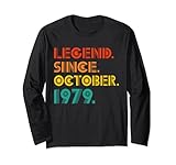 Photo Gallery legend since october 1979 born in october 1979 birthday idea maglia a manica Photo Gallery legend since october 1979 born in october 1979 birthday idea maglia a manica