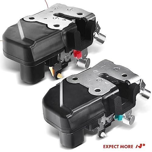 Image of A-Premium Door Latch Lock Actuator Compatible with Jeep Vehicles - Commander 2006-2010, Sport Utility - Front Driver and Passenger Side, 2-PC Set, Replace# 55113369AA, 55113374AA