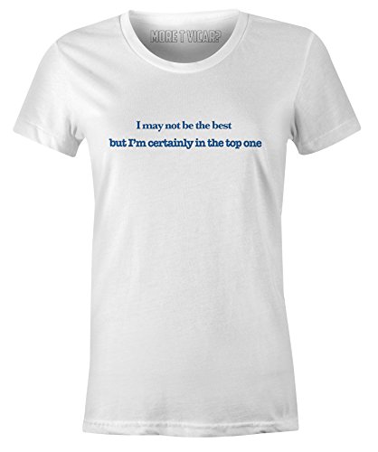 T-shirt slogan manches courtes femme blanc XX-Large en coton confortable