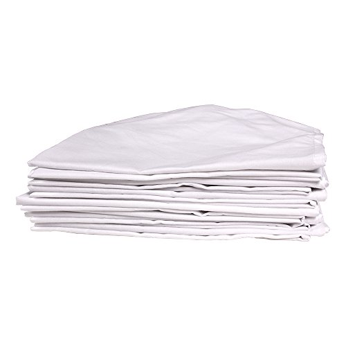 Sprogs Standard Kids Cot Sheet For Stackable Cots For Preschool Daycare And Child Care Spg-Auh1040-So (Pack Of 12) , White #TOP2