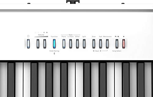 Roland FP-30X | Slim & Stylish 88-Note Digital Piano | Rich Tone & Authentic Ivory-Feel | Built-In Powerful Amplifier & Stereo Speakers | Onboard Sounds | Bluetooth & MIDI Connectivity | White by Roland - Image 6