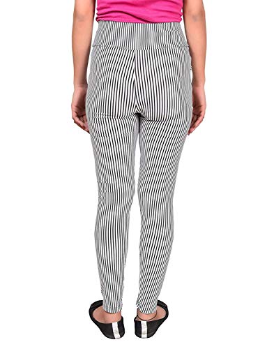 Image of Devil Women's and Girl's Spandex Striped Jegging