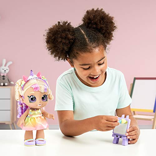 Kindi Kids Kleinkind-Puppe – Mystabella Einhorn Dress Up – Enthält 2 Outfits und Shopkins Zubehör – Bild 8