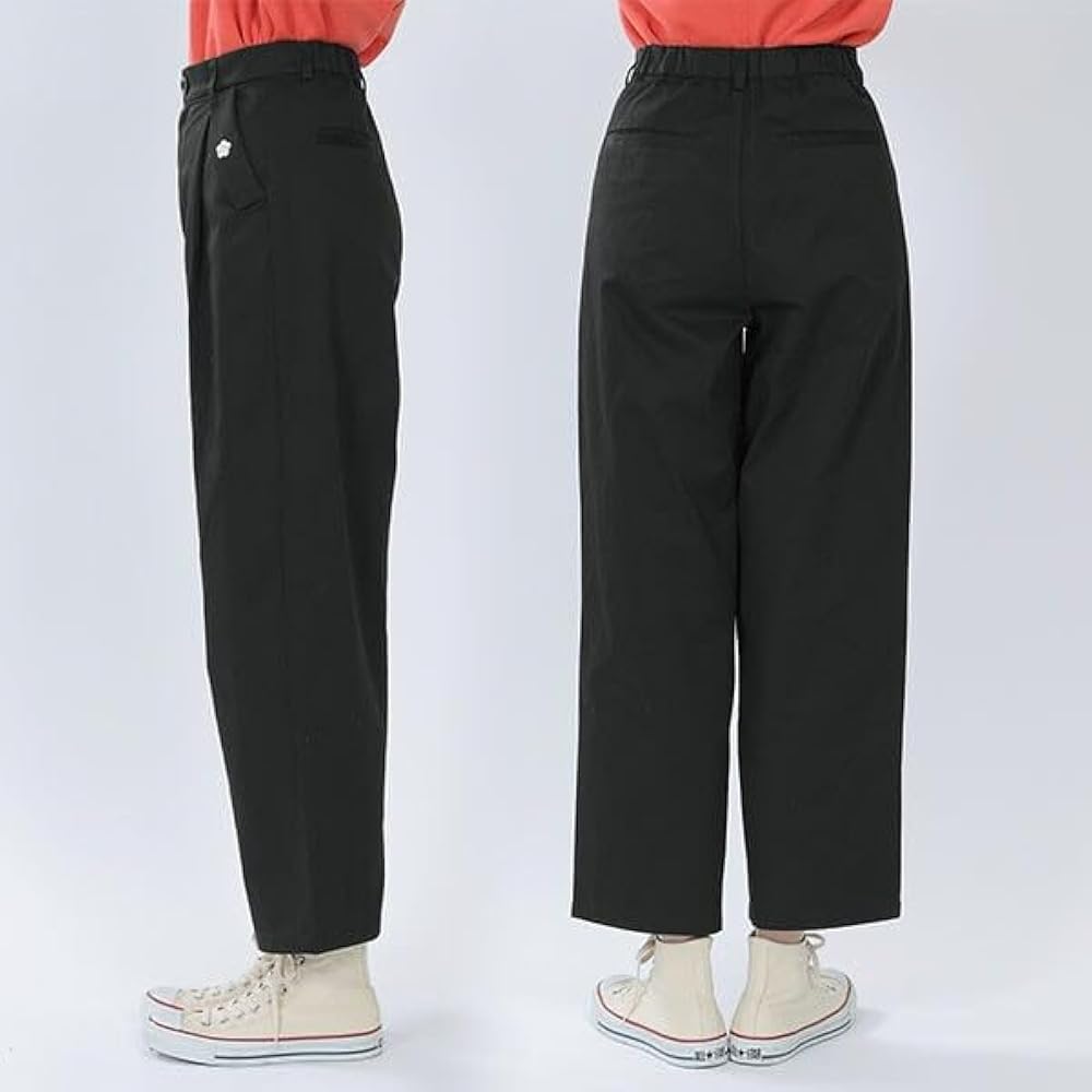 MARY QUANT フロントタックデニムパンツ ブラック Amazon | [マリークヮント] フロントタックデイジーポケット