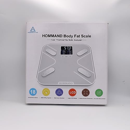 Bilancia Pesapersone Digitale, HOMMAND Bilancia
