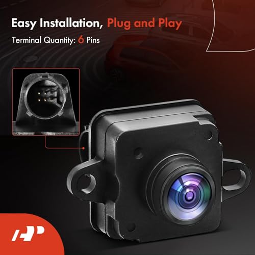 Image of A-Premium Park Assist Camera Rear View Backup Reverse Camera Compatible with Select Jeep Models - 2014 2015 2016 2017 2018 KL Series Cherokee - Replace# 56038991AK