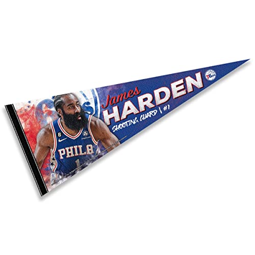 Fanion Philadelphie 76ers Harden idéal pour décorer une chambre de sport