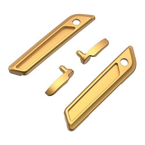 Advanblack Color Matched Saddlebag Hinge Latch Covers Fit For Harley Touring Electra Road Street Glide 2014-2023 miniatura 4