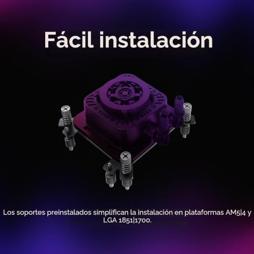 Enfriador líquido Cooler Master para optimizar temperaturas de procesador AMD 5