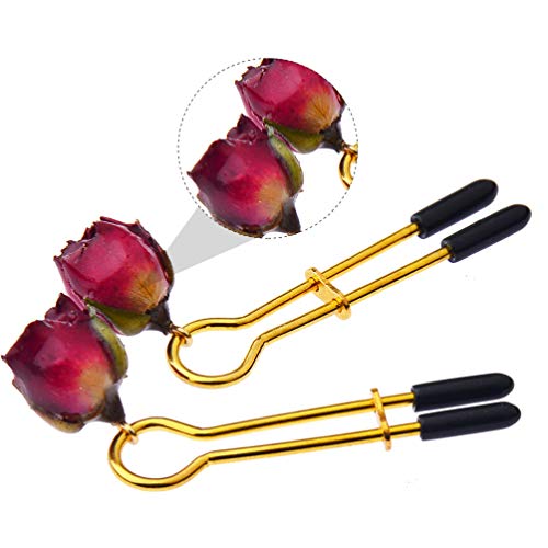 ARTIBETTER 1 par de Clipes de Mamilo Anéis de Mamilo Não Perfurantes Ajustáveis ??Braçadeiras de Mam