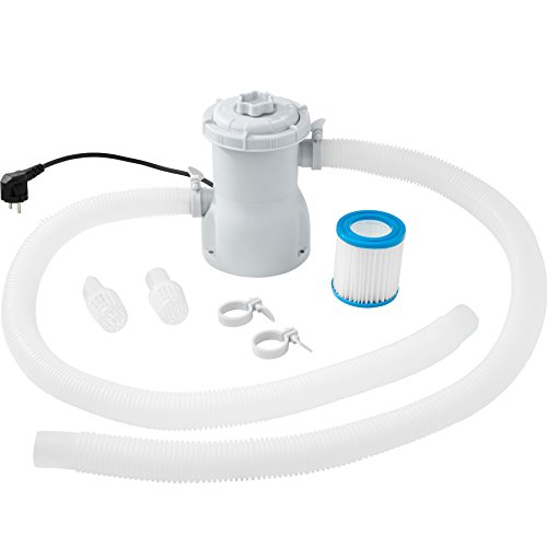 Gartenpool tectake Swimming Pool – Aufstellpool 300 x 207 x 70 cm