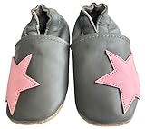 Krabbelschuhe aus 100 % echtem Rindnappaleder