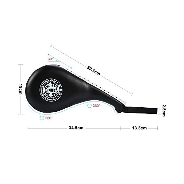 Taekwondo-Double-Kick-Pad-Target-Tae-Kwon-Do-Karate-Kickboxing-Training-TKD-Kicking-Pad-Practice-Kick-Target-Training-Double-Face-Kick-Foot-Pad-Martial-Arts-Equipment-Sporting-Goods-Paddle-Black Taekwondo Double Kick Pad,Target Karate Kickboxing Training TKD Kicking Pad,Practice Kick Target Training Double Face Kick Foot Pad,Martial Arts Equipment Sporting Goods Paddle - Black