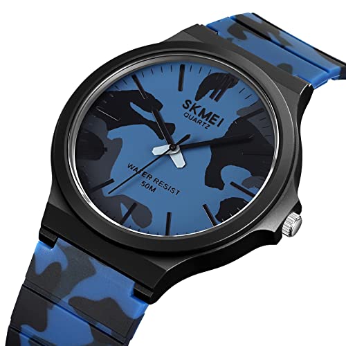 Gosasa Casual Unisex Watch Analog Quartz Wristwatches Simple Silicone Strap 5Bar Waterproof Watches for Women Men2