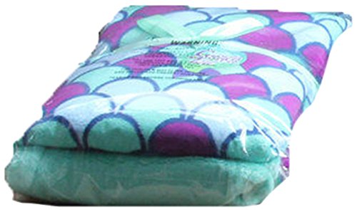London Europe Original Comfy Tail - Mermaid Blanket - Turquoise Large