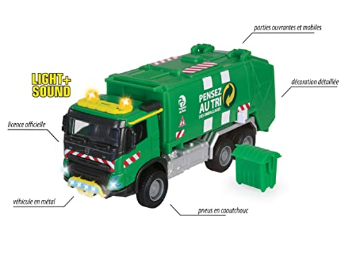Majorette Camion Poubelle Volvo 19 cm - vue 7