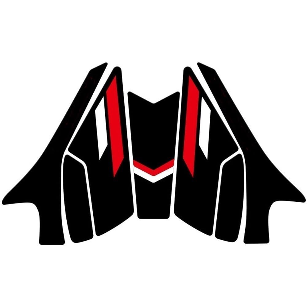 for Ducati Monster 937 950 Motorcycle Fuel Tank Sticker Anti-Slip Protective Sticker(Red)