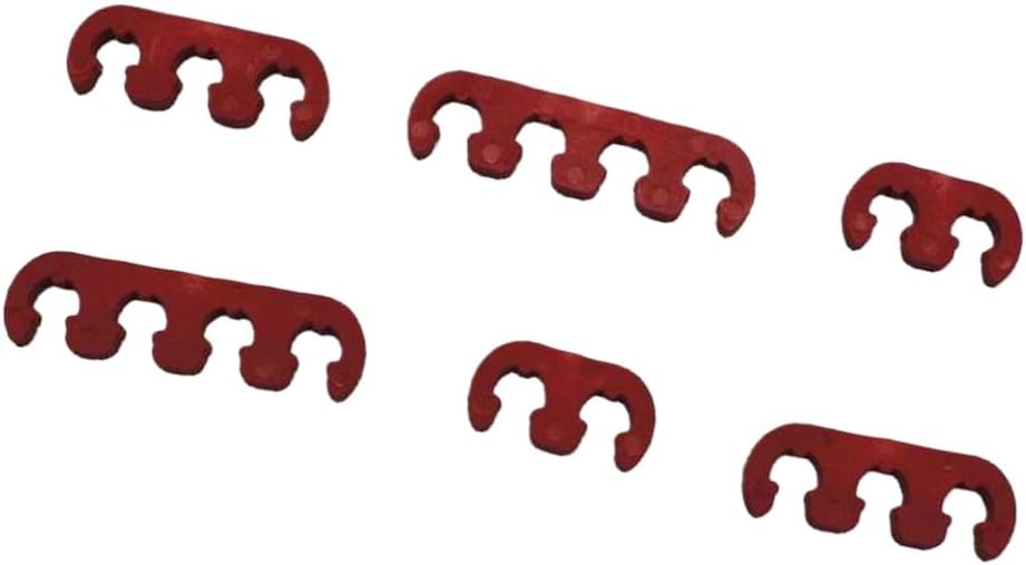 Plastic Spark Plug Wire Cord Separators Holder Set Compatible With Automotive Engines