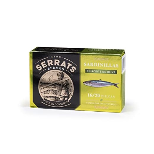 Conservas Serrats Sardinillas En Aceite De Oliva 16/20-piezas Lata, 115 g