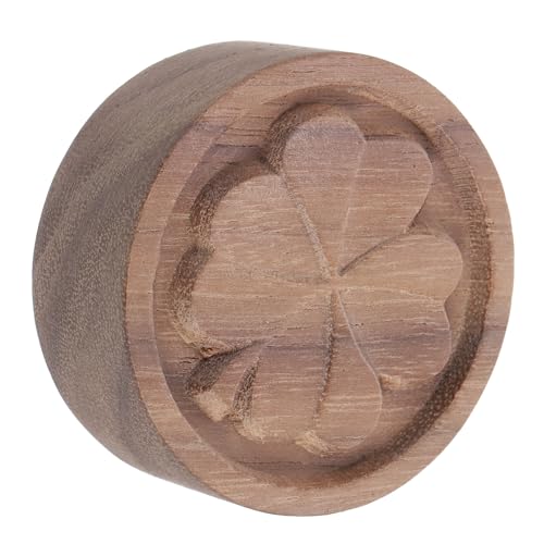 Difusor aromático eléctrico de madera circular marrón