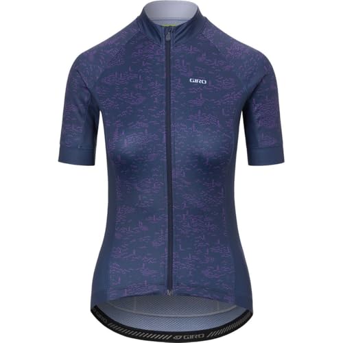 Maillot Giro Chrono Sport bleu minuit extensible et léger taille S adulte