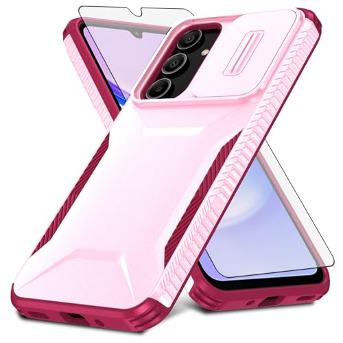 Coque Samsung Galaxy A16 antichoc avec protection écran pour éviter les rayures de l'appareil photo