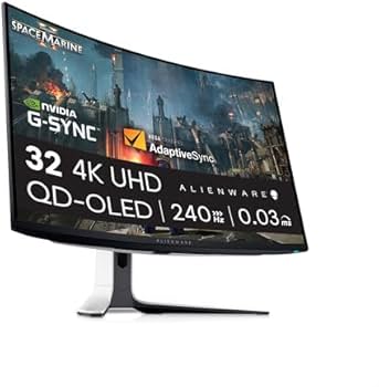 Alienware AW3225QF 32 inç 4K UHD (3840x2160) 1700R Kavisli Oyun PC