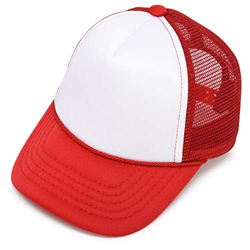 Dalix Infant Trucker Hat Baby Cap Tiny Extra Small Girls Boys In Red White #TOP20