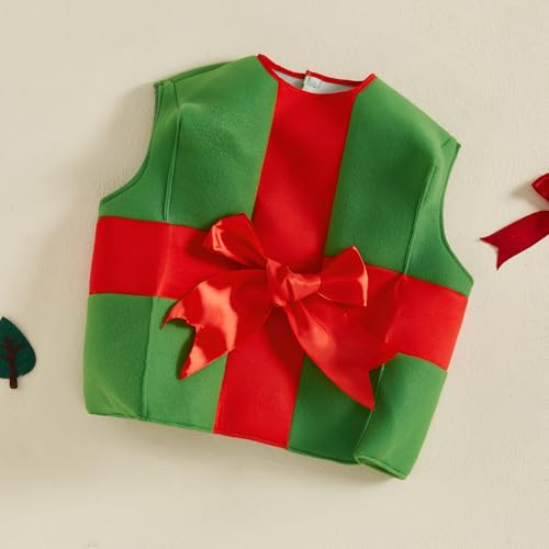 Disfraz Navideño Infantil sin Mangas para Niños y Niñas miniatura 6