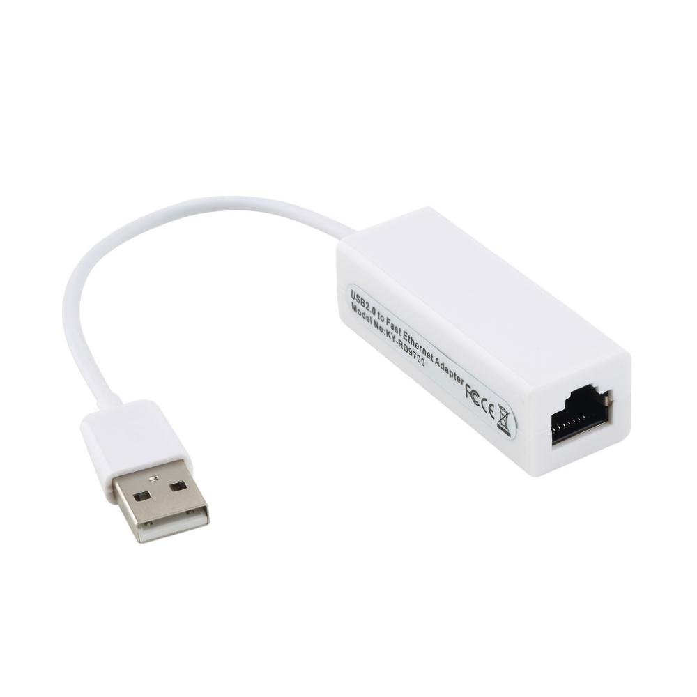 BigPlayer USB 2.0 to RJ45 Fast Ethernet LAN Network Interface Connector 10/100 Mbps Wired Internet Adapter for Laptop PC Desktop Computer Router Modem White-picture-17