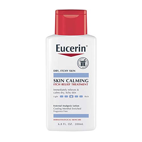 Eucerin Skin Calming Itch Relief Lotion - Full Body Lotion for Dry, Itchy Skin - 6.8 fl. oz. Bottle