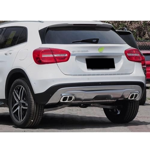 Cache-pot d'échappement arrière GLA X156 2015 2016 2017 2018 noir - 2