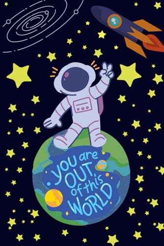 Space for imagination: Draw and write journal for kids.