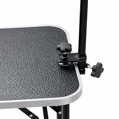 Oypla 30" Heavy Duty Folding Dog Grooming Table Adjustable Portable - Image 7