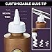 Aleene's Turbo Tacky Glue for Crafts in Always Ready Bottle, Strong Bond Adhesive, Nontoxic, Dries Clear, 4 fl oz 3-Pack