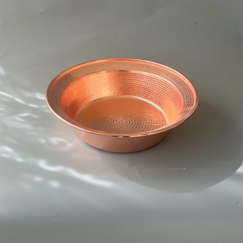 Bañera para pies de cobre tradicional y portátil miniatura 2