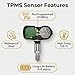 MotoParAcc 315Mhz Pre-Programmed Car Tire Pressure Monitoring Sensors, TPMS Sensors Set of 4 Compatible with PMV-107J 42607-0C020 Replacements for Camry Corolla Prius RAV4 Lexus