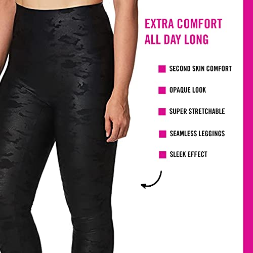 HUE Women's Sleek Effect High Waist Leggings3