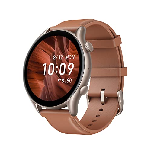 Amazfit GTR 3 Pro スマートウォッチ 1.45 インチ AMOLED スクリーン心拍数睡眠ストレス SpO2 モニタリングスポーツウォッチ 150 スポーツモード GPS Bluetooth 通話 Alexa 音楽コントロール