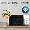 Cecotec Microondas Mecánico 20L GrandHeat 2110. 700W, Grill, 3DWave, Descongelación, 6 Niveles de Potencia, Temporizador 30m, Mandos Mecánicos, Compacto, Avisador Fin Cocción, Uso Fácil #2
