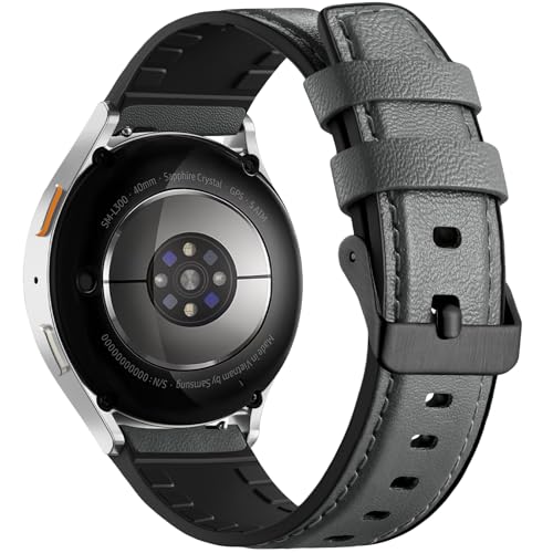 Lenrao�o���h Samsung Watch�o���h 7 6 5 4 FE 40mm 44mm/Watch 6 4 Classic/Watch 5 pro 45mm/Galaxy Active 2 20mm�ɑΉ� �\�t�g�V���R��PU���U�[�X�g���b�v Sam