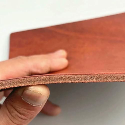 Cuir de vachette pleine fleur de 5mm, idéal pour maroquinerie d'exception et ceintures robustes