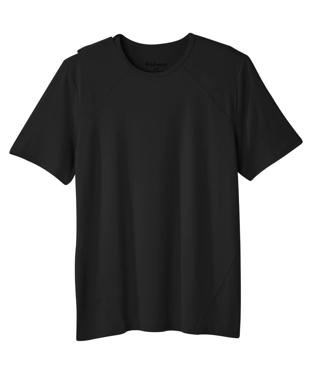 Silvert's Adaptive Clothing & FootwearMen’s Open-Back Adaptive Active T-Shirt