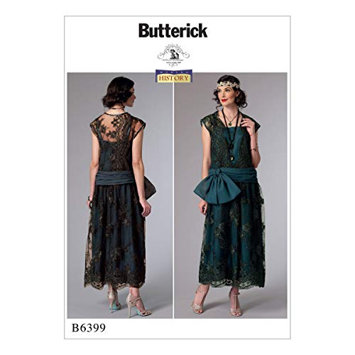 Butterick Patterns MCCALL 's Patterns Butterick 6399u00a0A5u00a0u0096u00a0Patrones de Costura para Disfraz, Tallas 6u00a0u0096u00a014