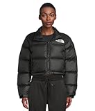 The North Face, Women's, Nuptse Short Jacket, TNF Black/TNF Black-R, L