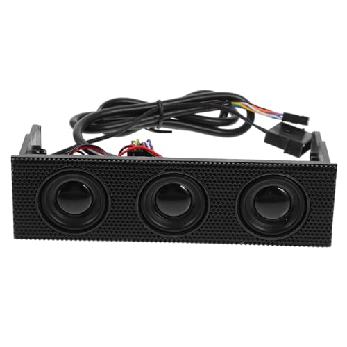Altavoz ordenador SHINEOFI negro robusto estéreo envolvente